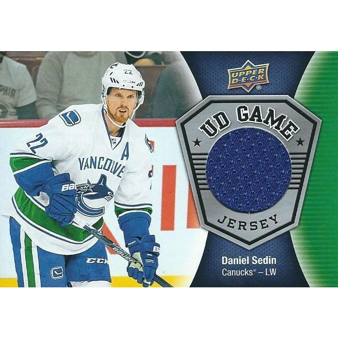 2016-17 Upper Deck Daniel Sedin Game Jersey BB VAN