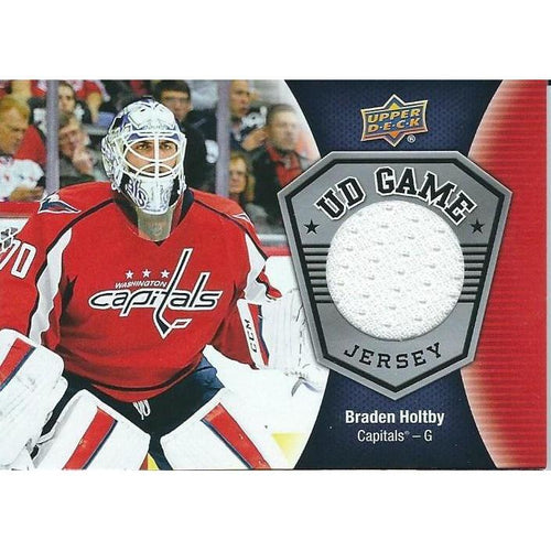 2016-17 Upper Deck Braden Holtby Game Jersey BB WSH