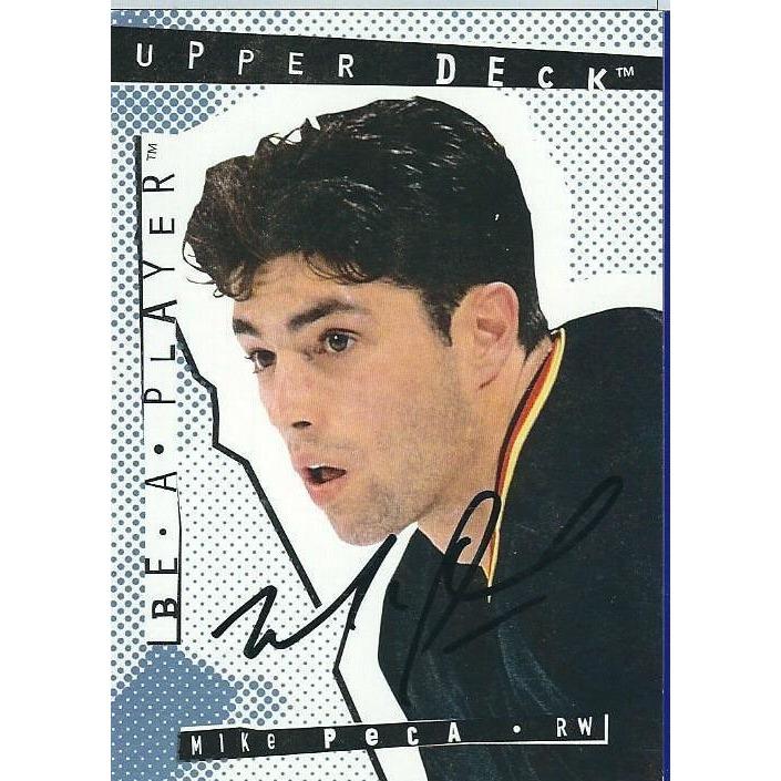 1994-95 Upper Deck BAP Be a Player Mike Peca Autograph /2400 #165 BB VAN