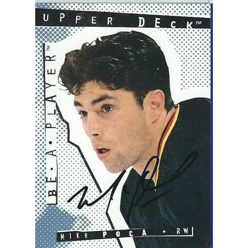 1994-95 Upper Deck BAP Be a Player Mike Peca Autograph /2400 #165 BB VAN