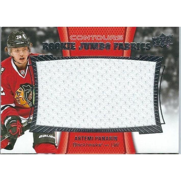 2015-16 Upper Deck Contours Artemi Panarin Rookie Jumbo Fabrics Jersey CHI