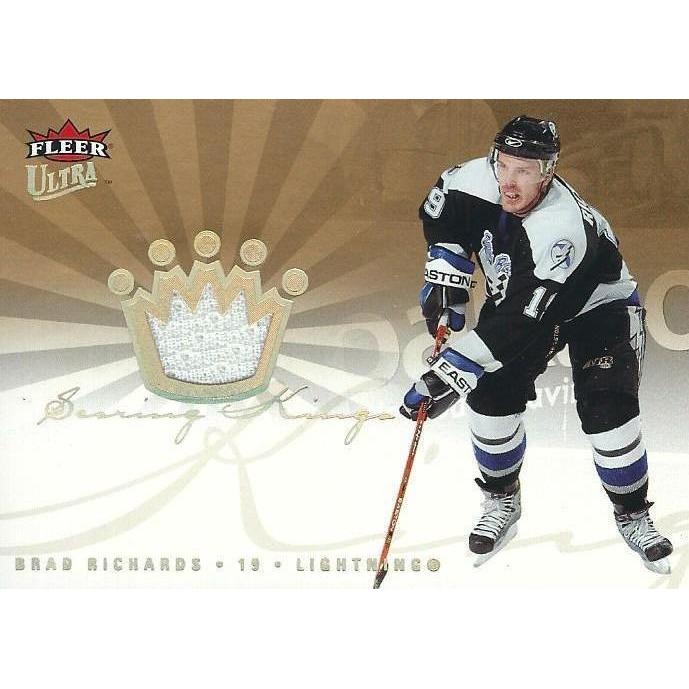 2005-06 Upper Deck Fleer Ultra Brad Richards Scoring Kings Jersey BB TBL