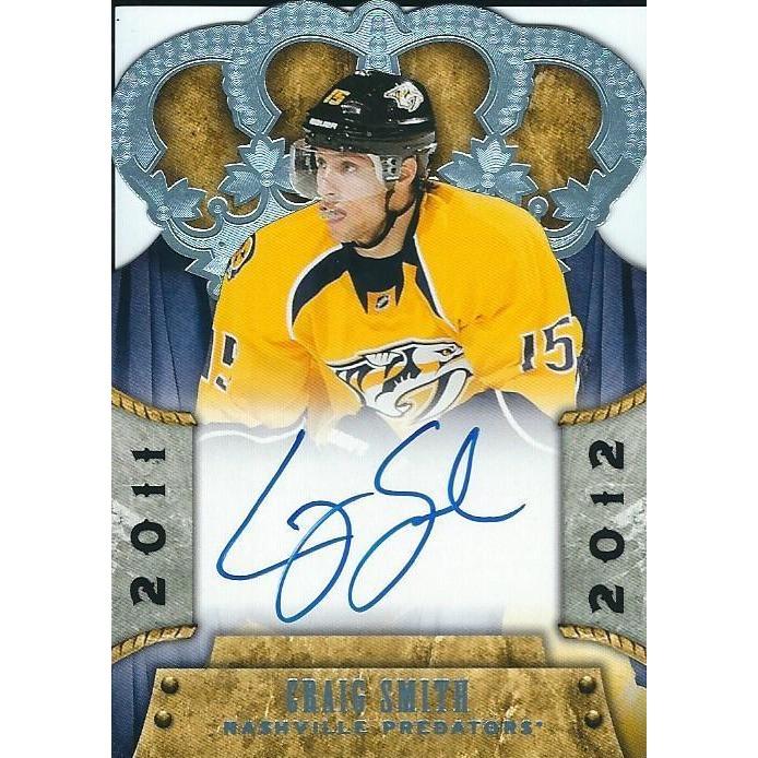 2011-12 Panini Crown Royale Craig Smith Die Cut Crown Rookie Autograph #159 BB NSH