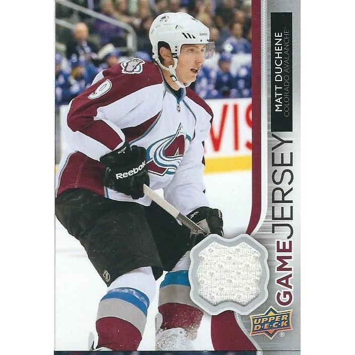 2014-15 Upper Deck Matt Duchene Game Jersey BB COL