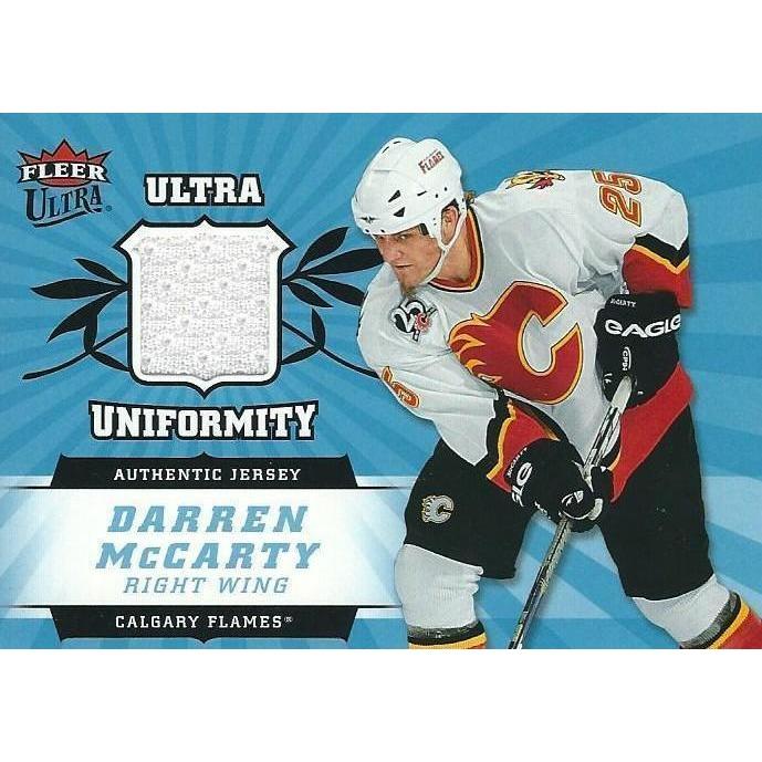2006-07 Upper Deck Fleer Ultra Darren McCarty Ultra Uniformity Jersey BB CGY