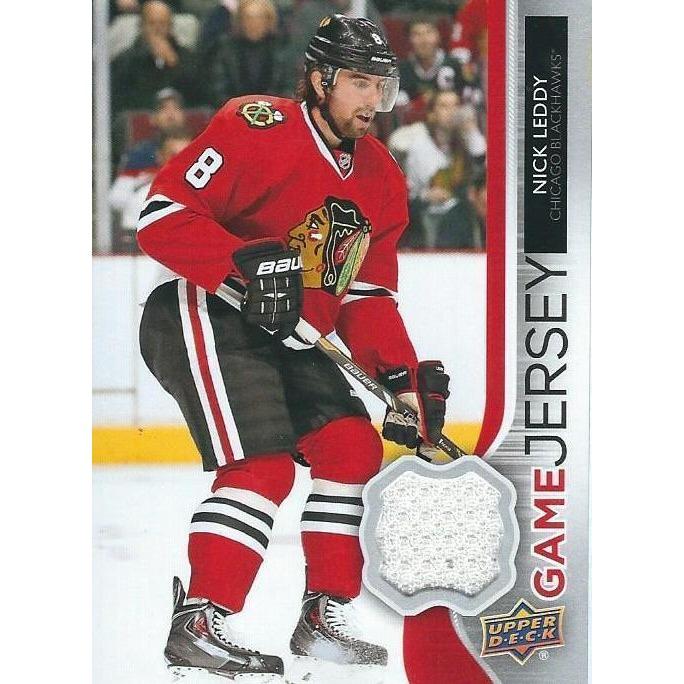 2014-15 Upper Deck Nick Leddy Game Jersey BB CHI