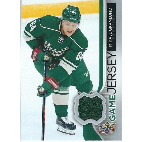 2014-15 Upper Deck Mikael Granlund Game Jersey BB MIN