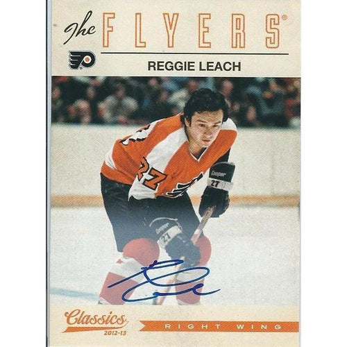 2012-13 Panini Classics Signatures Reggie Leach Autograph #16 PHI