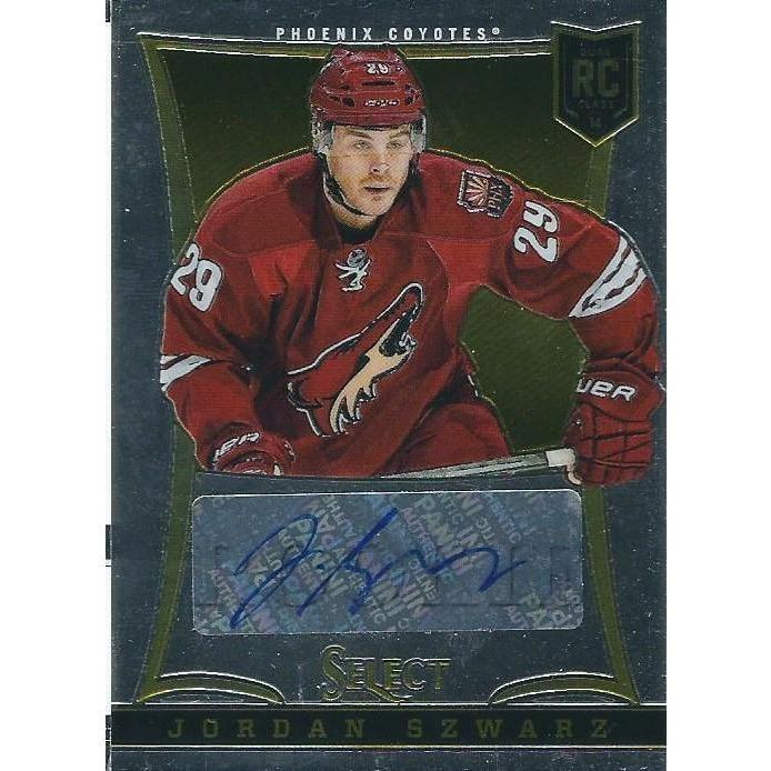 2013-14 Panini Select Jordan Szwarz Rookie Autogrpah /299 BB ARI