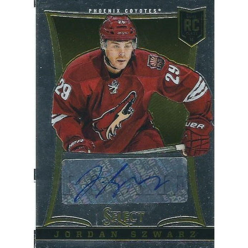 2013-14 Panini Select Jordan Szwarz Rookie Autogrpah /299 BB ARI