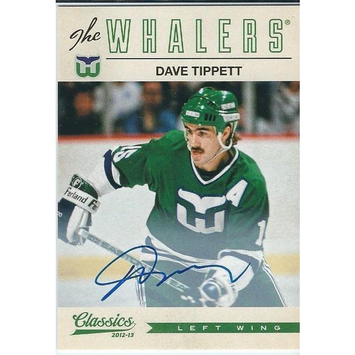 2012-13 Panini Classics Signatures Dave Tippett Autograph #101 CAR