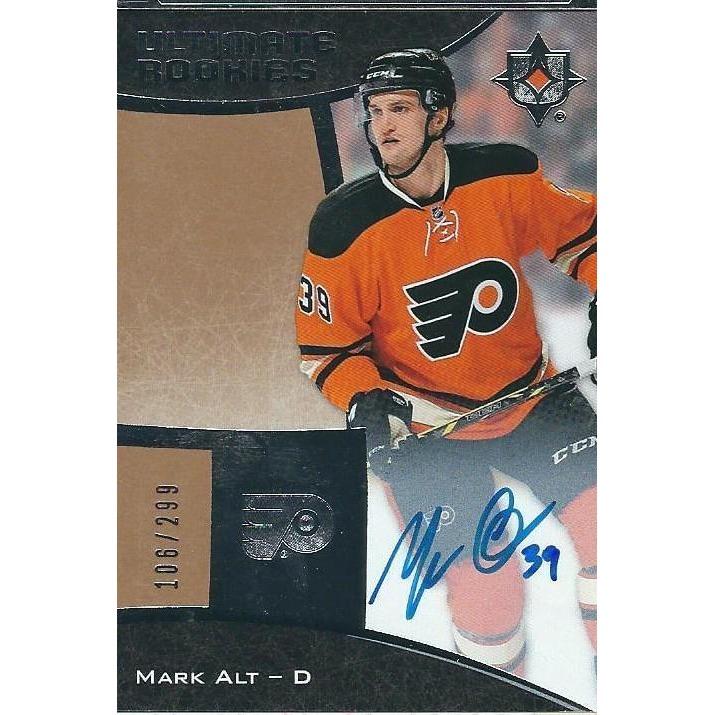 2015-16 Upper Deck Ultimate Collection Mark Alt Rookie Autograph /299 BB PHI