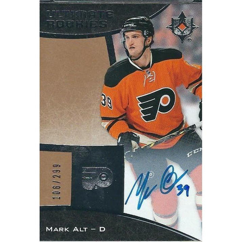 2015-16 Upper Deck Ultimate Collection Mark Alt Rookie Autograph /299 BB PHI