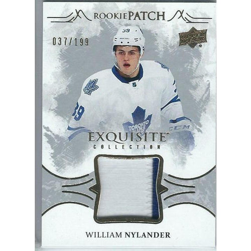 2016-17 Upper Deck Exquisite William Nylander Rookie Patch /199 TOR