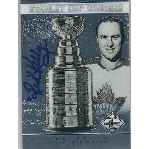 2012-13 Panini Limited Red Kelly Stanley Cup Winners Autograph /99 TOR