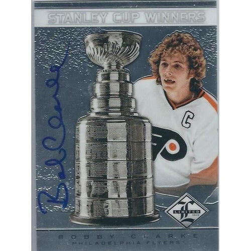 2012-13 Panini Limited Bobby Clarke Stanley Cup Winners Autograph /99 PHI