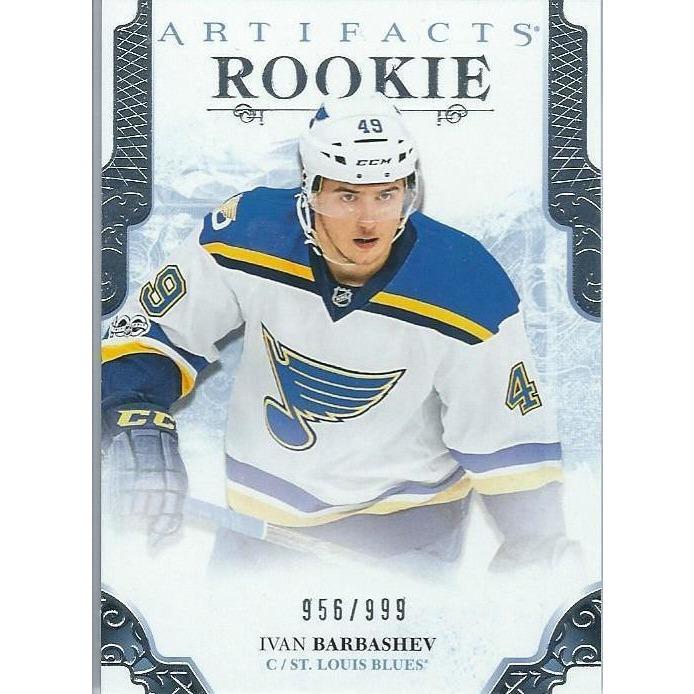 2017-18 Upper Deck Artifacts Ivan Barbashev Rookie /999 #161 STL