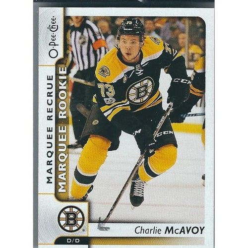 2017-18 OPC O-Pee-Chee Charlie McAvoy Marquee Rookie #576 BOS