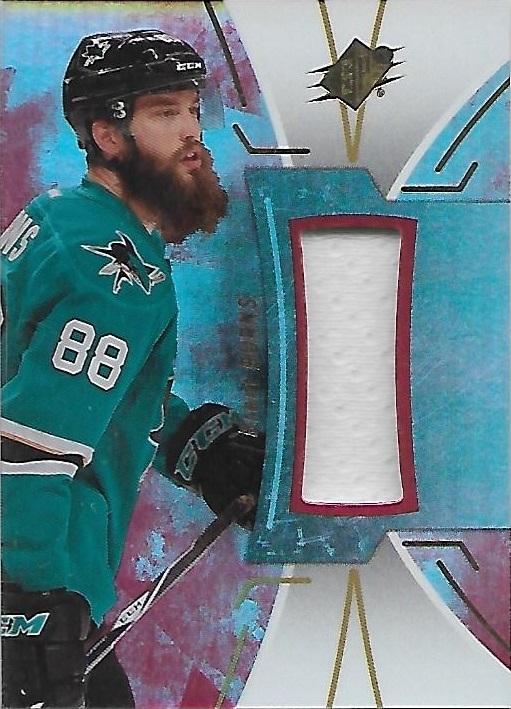 2016-17 Upper Deck SPx Brent Burns Jersey BB SJS