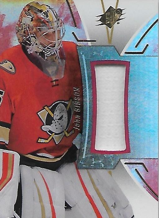 2016-17 Upper Deck SPx John Gibson Jersey BB ANA