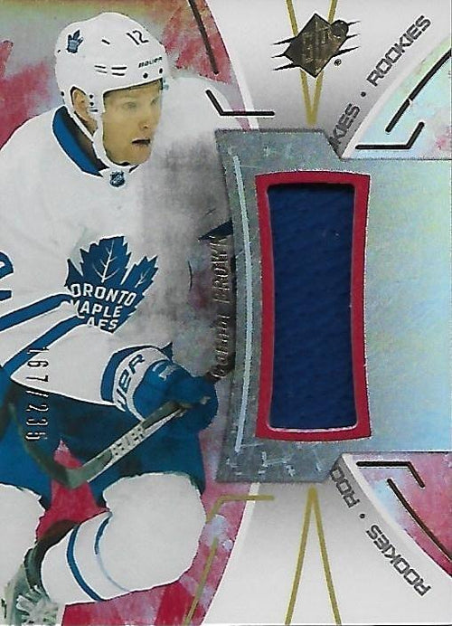 2016-17 Upper Deck SPx Connor Brown Rookie Jersey /235 TOR