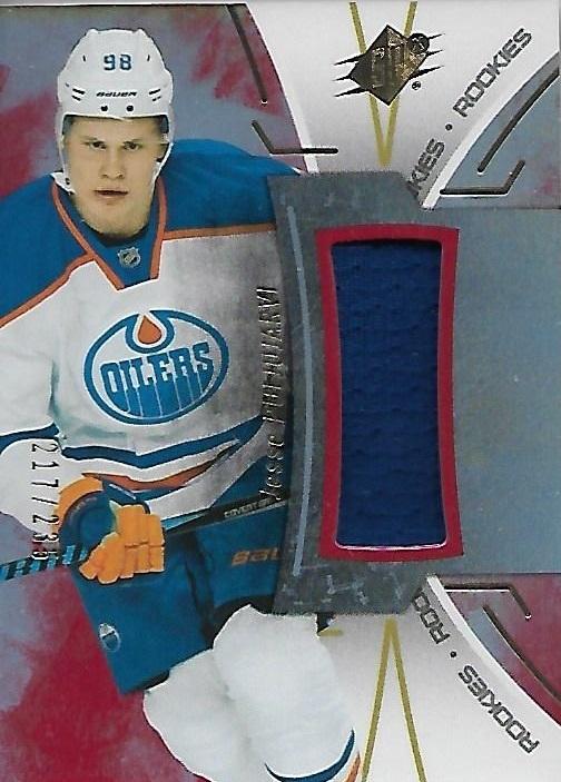2016-17 Upper Deck SPx Jesse Puljujarvi Rookie Jersey /235 EDM
