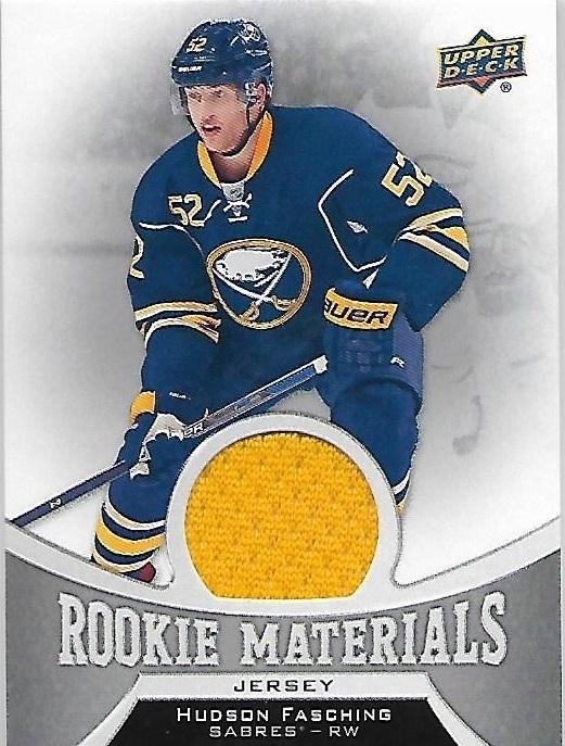 2016-17 Upper Deck Hudson Fasching Rookie Materials Jersey BB BUF