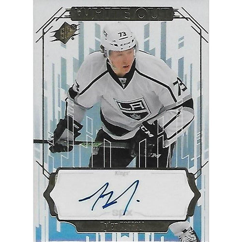 2016-17 Upper Deck SPx Tyler Toffoli White Out Autograph LAK
