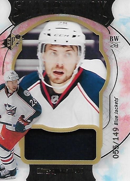 2016-17 Upper Deck SPx Oliver Bjorkstrand Rookie Jersey /149 CLB