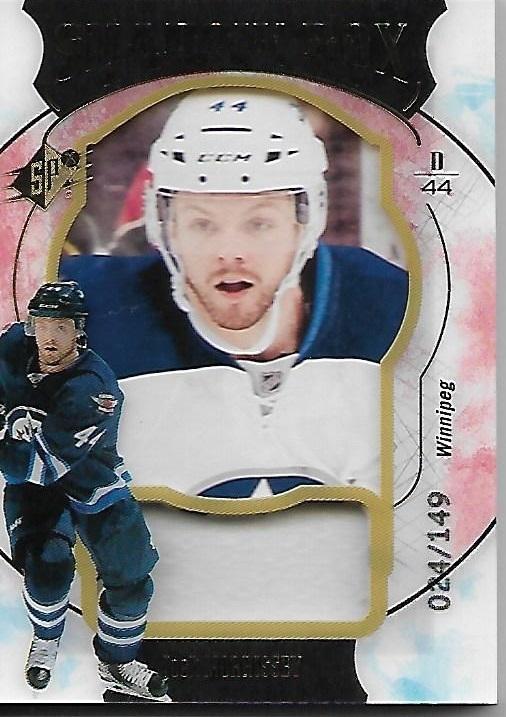 2016-17 Upper Deck SPx Josh Morrissey Rookie Jersey /149 WPG