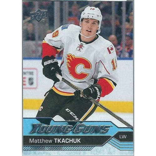 2016-17 Upper Deck Matthew Tkachuk Young Guns Rookie #231 CGY