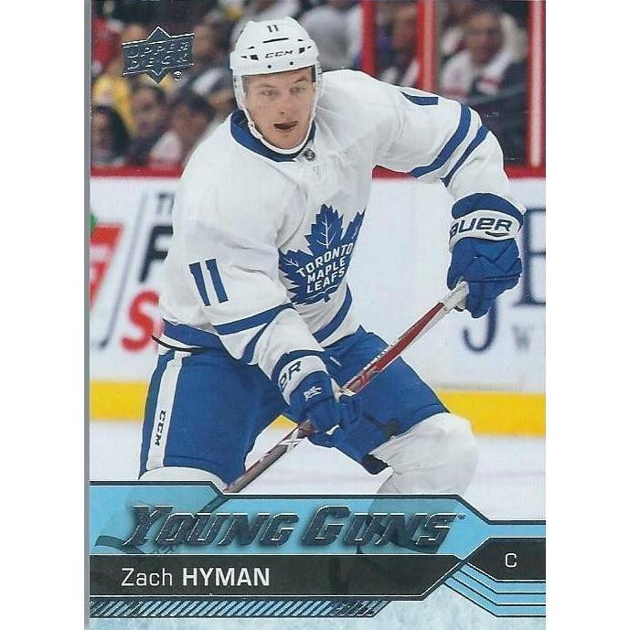 2016-17 Upper Deck Zach Hyman Young Guns Rookie #222 TOR