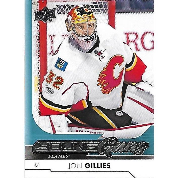 2017-18 Upper Deck Jon Gillies Young Guns Rookie #206 CGY