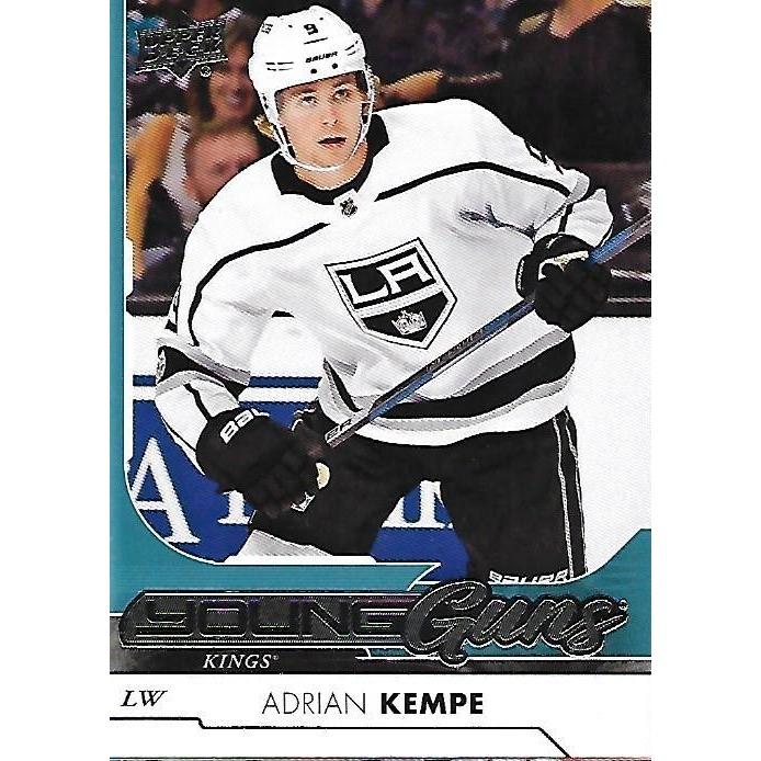 2017-18 Upper Deck Adrian Kempe Young Guns Rookie #210 LAK