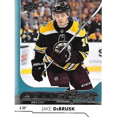 2017-18 Upper Deck Jake Debrusk Young Guns Rookie #212 BOS