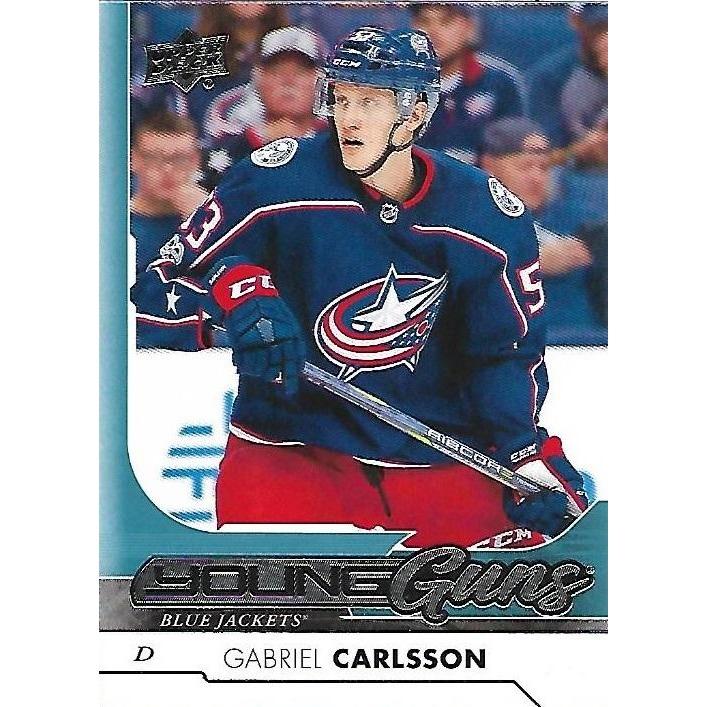 2017-18 Upper Deck Gabriel Carlsson Young Guns Rookie #215 CLB