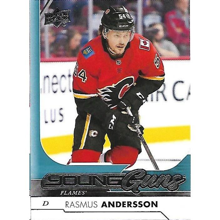 2017-18 Upper Deck Rasmus Andersson Young Guns Rookie #218 CGY