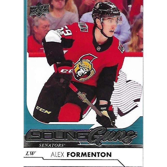 2017-18 Upper Deck Alex Formenton Young Guns Rookie #219 OTT