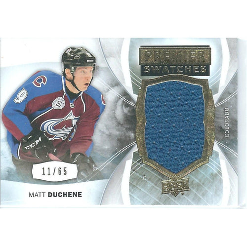 2015-16 Upper Deck Premier Matt Duchene Swatches Jersey /65 BB COL