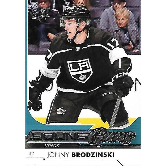 2017-18 Upper Deck Jonny Brodzinski Young Guns Rookie #231 LAK