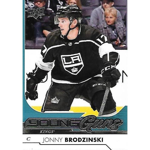 2017-18 Upper Deck Jonny Brodzinski Young Guns Rookie #231 LAK