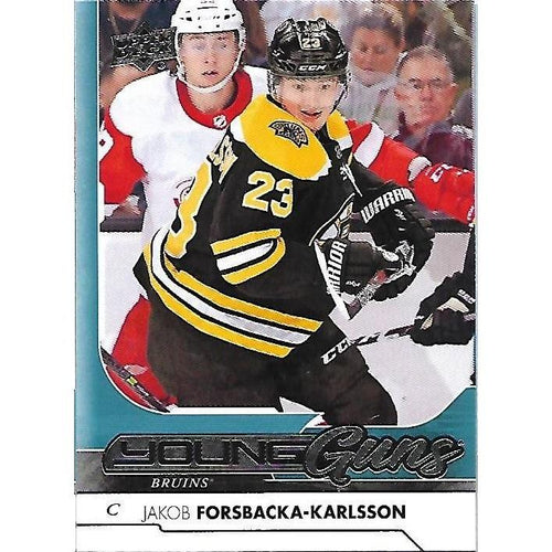 2017-18 Upper Deck Jakob Forsbacka-Karlsson Young Guns Rookie #235 BOS
