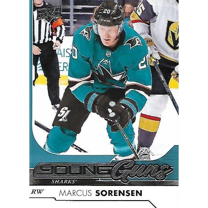 2017-18 Upper Deck Marcus Sorensen Young Guns Rookie #237 SJS