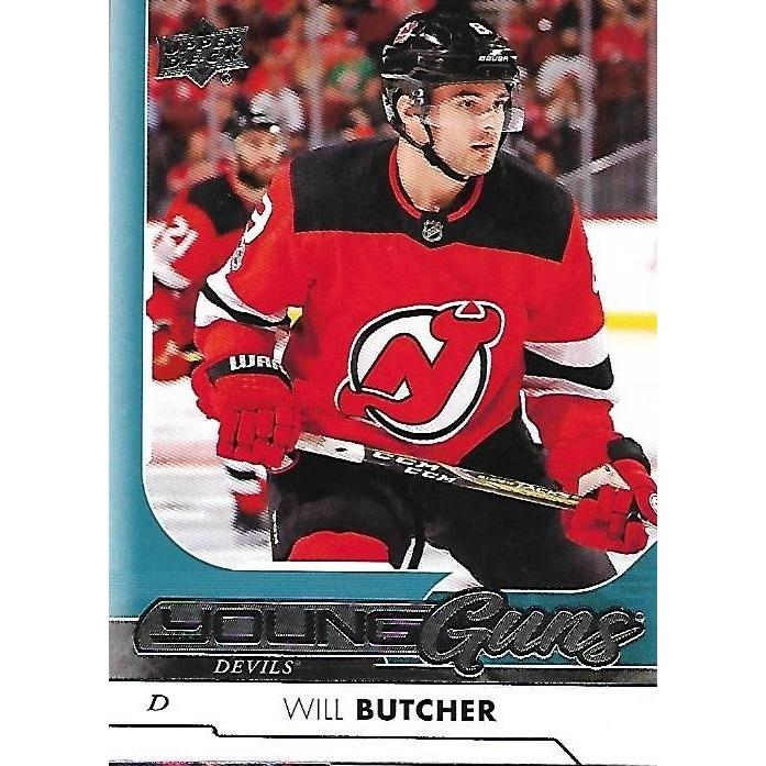 2017-18 Upper Deck William Butcher Young Guns Rookie #248 NJD