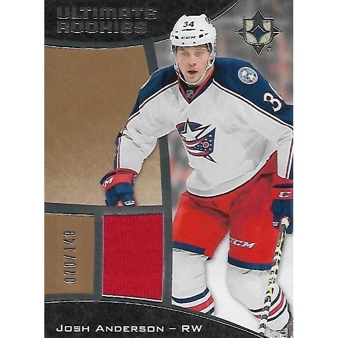 2015-16 Upper Deck Ultimate Collection Josh Anderson Rookie Jersey /149 BB CLB