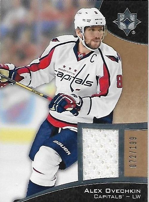 2015-16 Upper Deck Ultimate Collection Alex Ovechkin Jersey /199 WSH