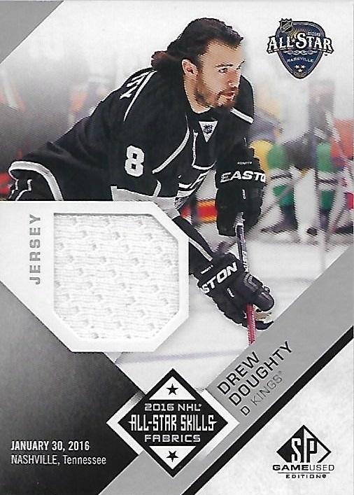 2016-17 SPGU SP Game Used Drew Doughty All-Star Skills Jersey BB LAK