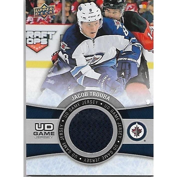 2015-16 Upper Deck Jacob Trouba Game Jersey BB WPG