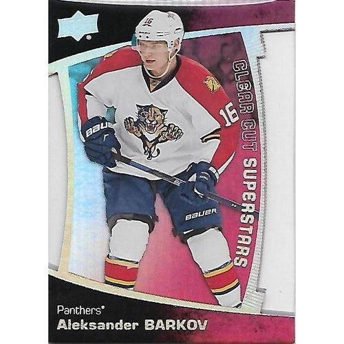 2016-17 Upper Deck Aleksander Barkov Clear Cut Superstars SP FLA