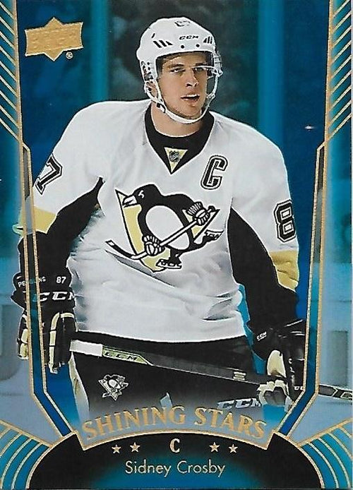2016-17 Upper Deck Shining Stars Sidney Croby Royal Blue #SS-30 PIT